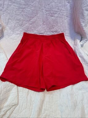 lululemon athletica Bold Red Athletic Shorts